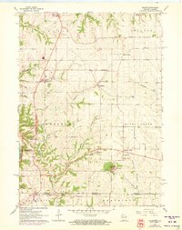 Download a high-resolution, GPS-compatible USGS topo map for Kieler, WI (1973 edition)