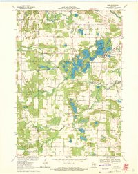 Download a high-resolution, GPS-compatible USGS topo map for King, WI (1972 edition)