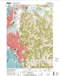 Download a high-resolution, GPS-compatible USGS topo map for La Crosse, WI (2001 edition)