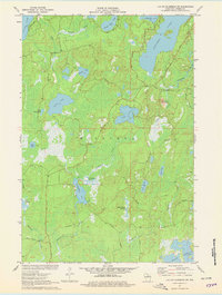 Download a high-resolution, GPS-compatible USGS topo map for Lac Du Flambeau SW, WI (1979 edition)