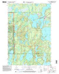 Download a high-resolution, GPS-compatible USGS topo map for Lac Du Flambeau, WI (2006 edition)
