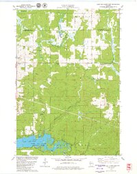 Download a high-resolution, GPS-compatible USGS topo map for Lake Eau Claire East, WI (1980 edition)