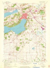 Download a high-resolution, GPS-compatible USGS topo map for Lake Geneva, WI (1972 edition)