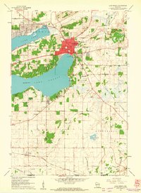 Download a high-resolution, GPS-compatible USGS topo map for Lake Geneva, WI (1962 edition)