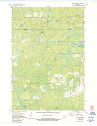 Download a high-resolution, GPS-compatible USGS topo map for Lake Gordon, WI (1988 edition)