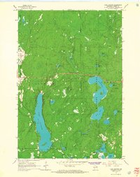 Download a high-resolution, GPS-compatible USGS topo map for Lake Lucerne, WI (1967 edition)