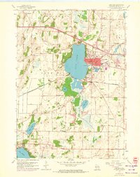 Download a high-resolution, GPS-compatible USGS topo map for Lake Mills, WI (1972 edition)