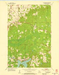 Download a high-resolution, GPS-compatible USGS topo map for Lake Nebagamon, WI (1955 edition)