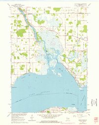 Download a high-resolution, GPS-compatible USGS topo map for Lake Poygan, WI (1977 edition)