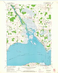 Download a high-resolution, GPS-compatible USGS topo map for Lake%20Poygan, WI (1966 edition)