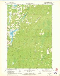 Download a high-resolution, GPS-compatible USGS topo map for Lake Winter, WI (1973 edition)