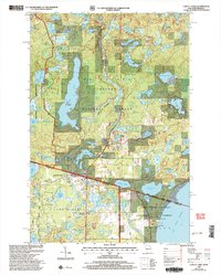 Download a high-resolution, GPS-compatible USGS topo map for Land%20OLakes, WI (2005 edition)