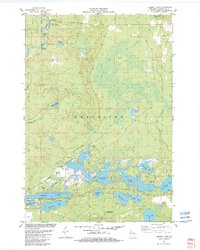 Download a high-resolution, GPS-compatible USGS topo map for Legend Lake, WI (1982 edition)