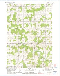 Download a high-resolution, GPS-compatible USGS topo map for Little Chicago, WI (1992 edition)