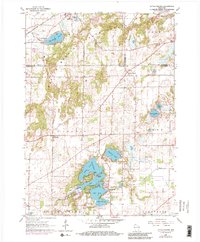 Download a high-resolution, GPS-compatible USGS topo map for Little Prairie, WI (1983 edition)