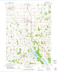 Download a high-resolution, GPS-compatible USGS topo map for Lomira, WI (1978 edition)