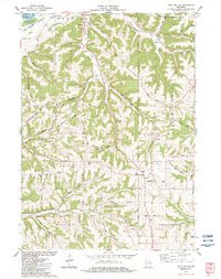 Download a high-resolution, GPS-compatible USGS topo map for Long Hollow, WI (1983 edition)