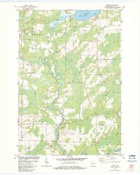 Download a high-resolution, GPS-compatible USGS topo map for Loomis, WI (1983 edition)