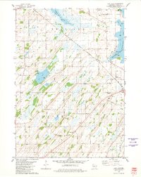 Download a high-resolution, GPS-compatible USGS topo map for Lost Lake, WI (1980 edition)