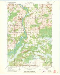 Download a high-resolution, GPS-compatible USGS topo map for Lunds, WI (1971 edition)