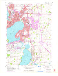 Download a high-resolution, GPS-compatible USGS topo map for Madison East, WI (1975 edition)