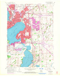 Download a high-resolution, GPS-compatible USGS topo map for Madison East, WI (1970 edition)