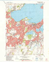 Download a high-resolution, GPS-compatible USGS topo map for Madison West, WI (1984 edition)