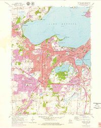 Download a high-resolution, GPS-compatible USGS topo map for Madison West, WI (1979 edition)