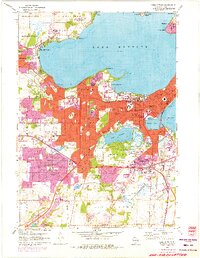 Download a high-resolution, GPS-compatible USGS topo map for Madison%20West, WI (1975 edition)