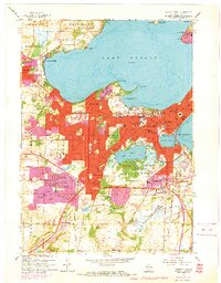 Download a high-resolution, GPS-compatible USGS topo map for Madison%20West, WI (1970 edition)