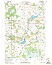 Download a high-resolution, GPS-compatible USGS topo map for Manawa, WI (1971 edition)