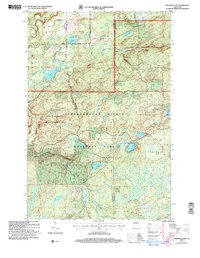 Download a high-resolution, GPS-compatible USGS topo map for Marengo Lake, WI (2006 edition)
