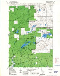 Download a high-resolution, GPS-compatible USGS topo map for Marengo SE, WI (1967 edition)
