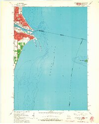 Download a high-resolution, GPS-compatible USGS topo map for Marinette%20East, WI (1964 edition)