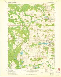 Download a high-resolution, GPS-compatible USGS topo map for Marion, WI (1973 edition)