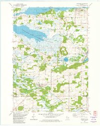 Download a high-resolution, GPS-compatible USGS topo map for Marquette, WI (1981 edition)