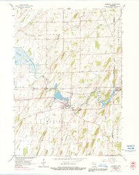Download a high-resolution, GPS-compatible USGS topo map for Marshall, WI (1991 edition)
