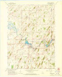 Download a high-resolution, GPS-compatible USGS topo map for Marshall, WI (1972 edition)