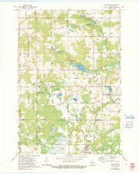 Download a high-resolution, GPS-compatible USGS topo map for Mattoon, WI (1991 edition)