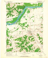 Download a high-resolution, GPS-compatible USGS topo map for Mazomanie, WI (1964 edition)