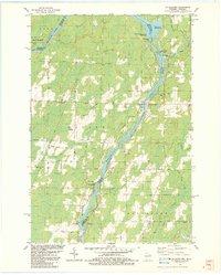 Download a high-resolution, GPS-compatible USGS topo map for Mc Allister, WI (1983 edition)