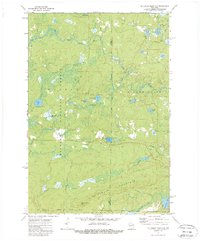 Download a high-resolution, GPS-compatible USGS topo map for Mc Caslin Mountain, WI (1988 edition)