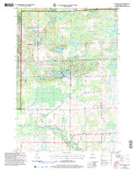 Download a high-resolution, GPS-compatible USGS topo map for Medford NW, WI (2006 edition)