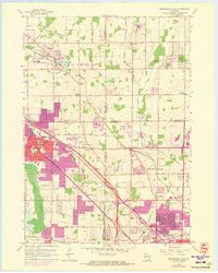 Download a high-resolution, GPS-compatible USGS topo map for Menomonee Falls, WI (1973 edition)