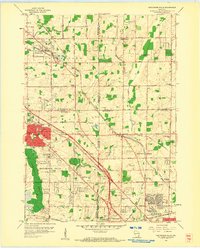 Download a high-resolution, GPS-compatible USGS topo map for Menomonee Falls, WI (1961 edition)