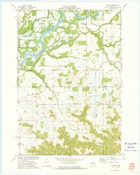Download a high-resolution, GPS-compatible USGS topo map for Meridean, WI (1975 edition)