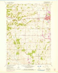 Download a high-resolution, GPS-compatible USGS topo map for Middleton, WI (1975 edition)