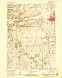 Download a high-resolution, GPS-compatible USGS topo map for Middleton, WI (1970 edition)