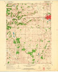 Download a high-resolution, GPS-compatible USGS topo map for Middleton, WI (1964 edition)