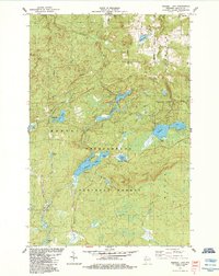 Download a high-resolution, GPS-compatible USGS topo map for Mineral Lake, WI (1984 edition)